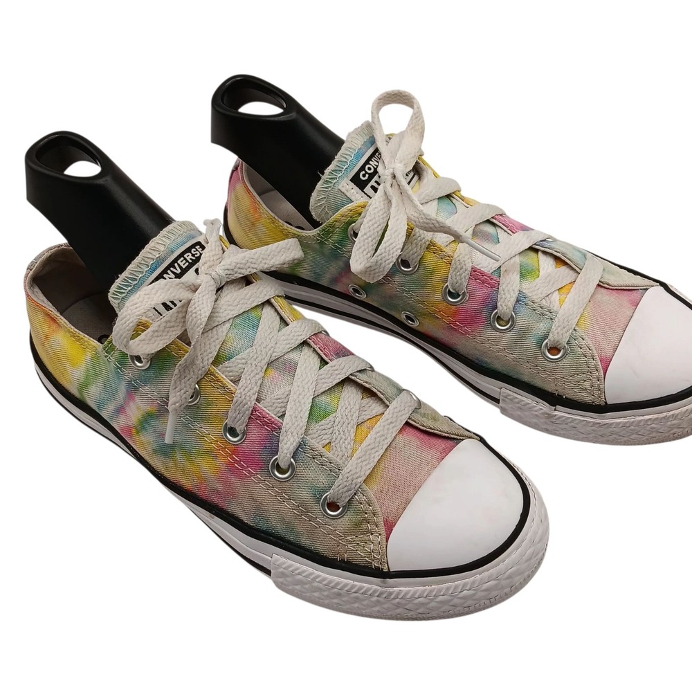 Converse Chuck Taylor Tie Dye Low Top Sneakers Youth Kids US 2 Fun Colorful